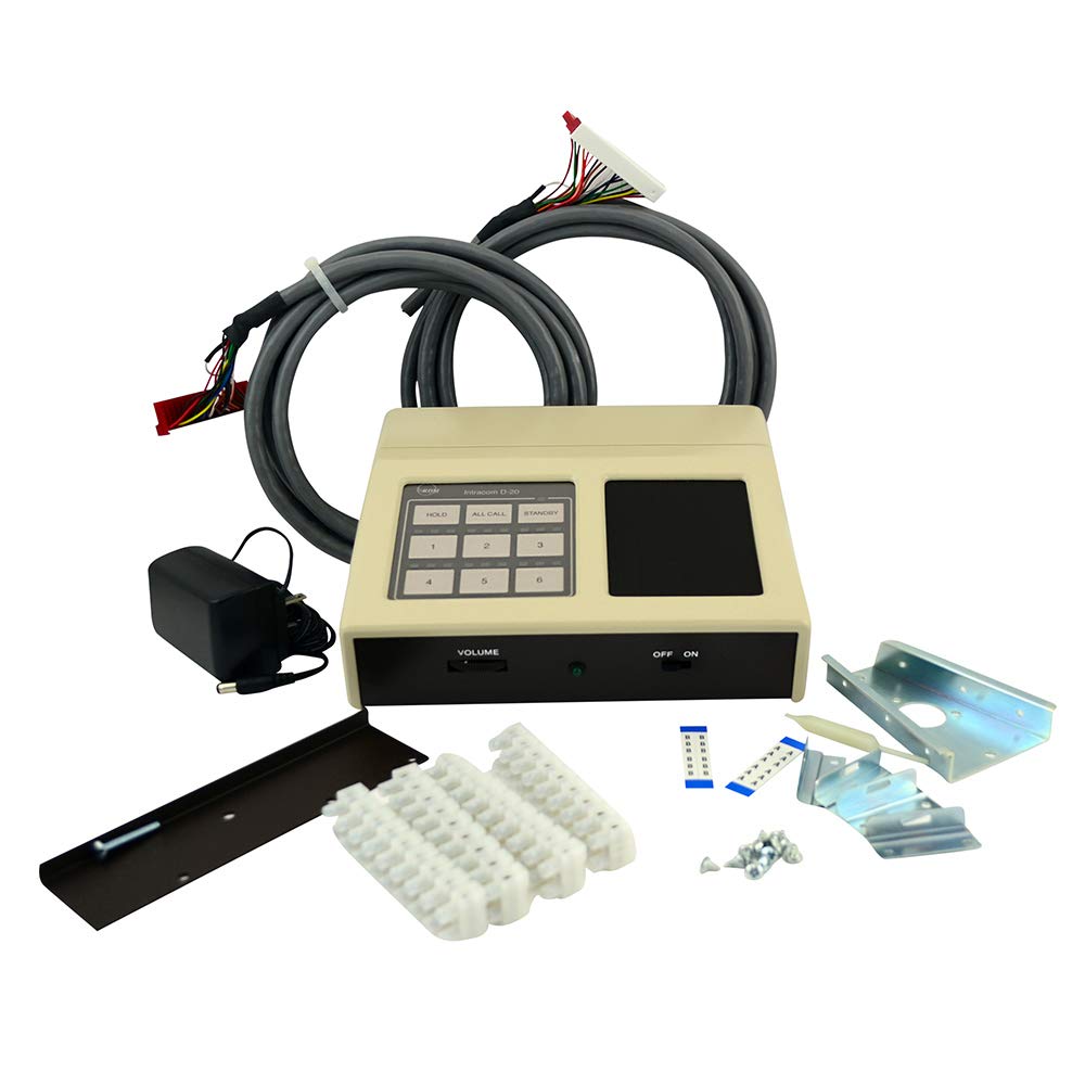 RDM Classic D Series D20 Intercom with 6 Stations