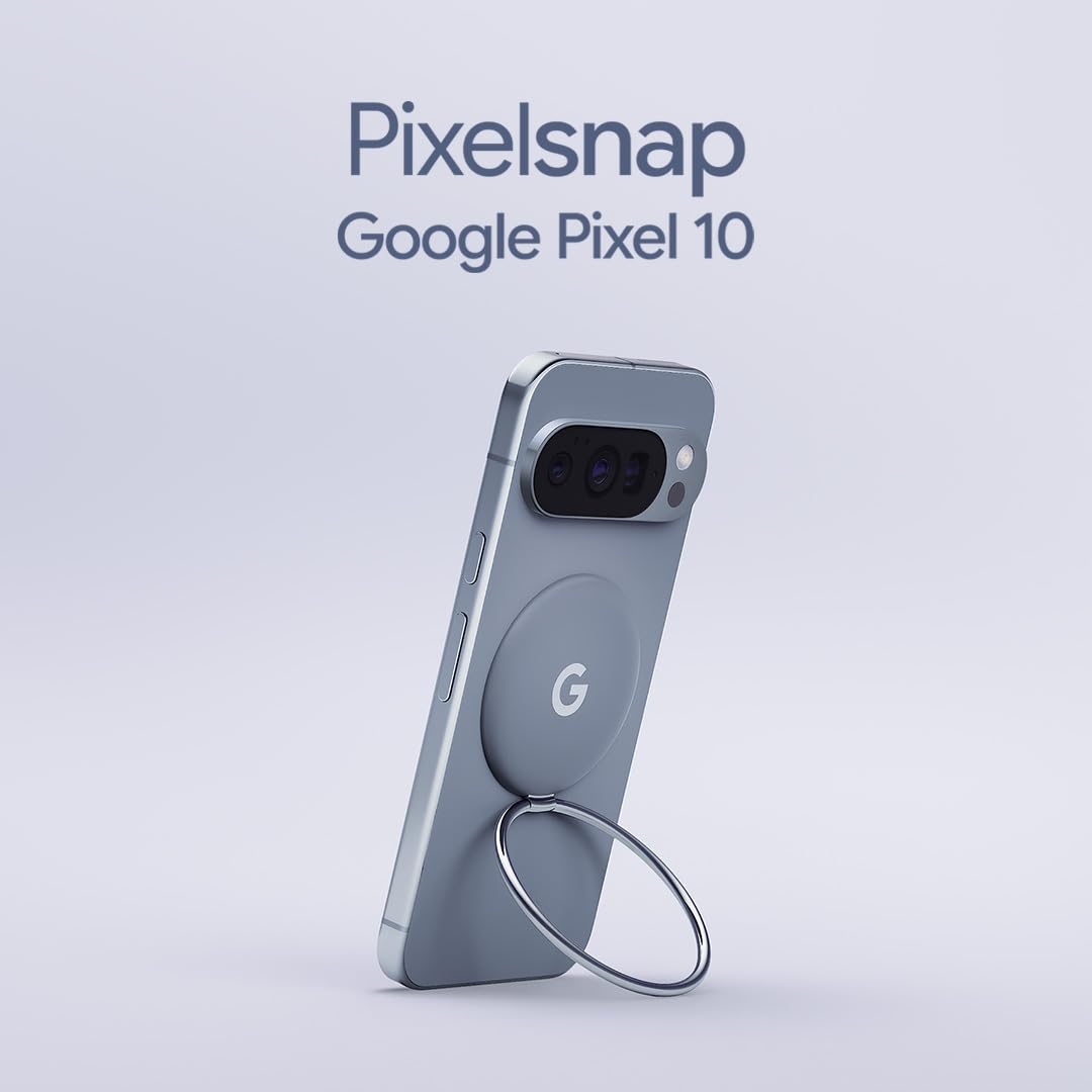 Google Socle de Support Pixelsnap - Compatible Qi2 - Mode Mains Libres (Made by Google)