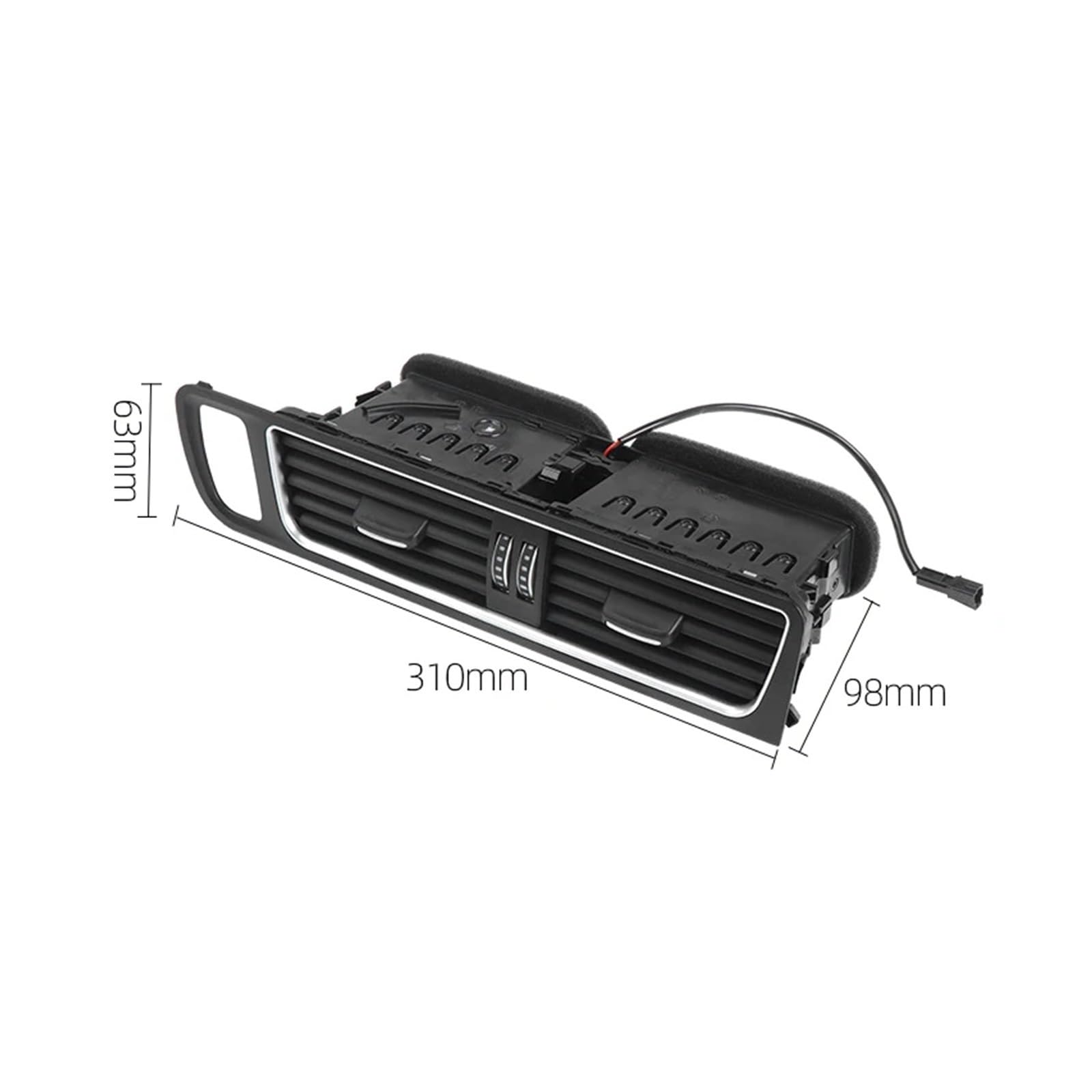Bocchetta Aria Condizionata Per Q5 2009 2010 2011 2012 2013 2014 2015-2018 Aria Condizionata Vent Telaio Auto Cruscotto Sinistra Destra AC Air Vent Grill Parti Ricambio Auto Presa D'Aria(-middle)