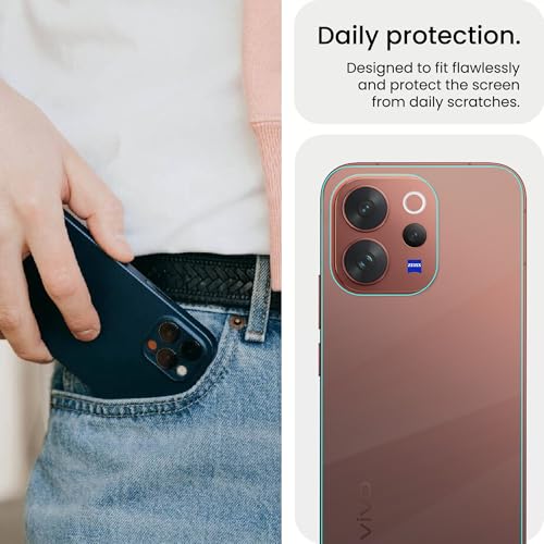 Image of FIRST MART Matte Back Screen Protector for Vivo V70 Elite - TPU Anti-Glare Protection, Anti-Slip, Bubble-Free, Edge to Edge Coverage [ 1 Pack]
