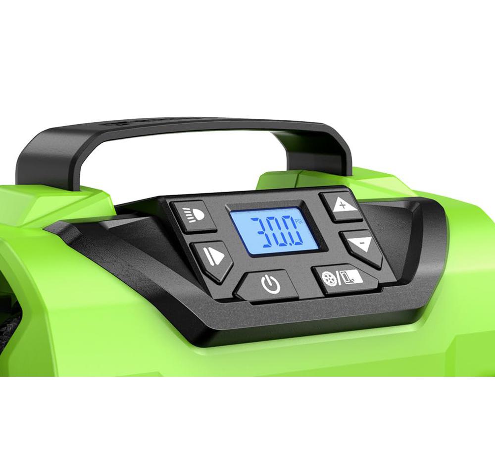 Amazon.com: Greenworks 40V Cordless Tire Inflator, 160 PSI