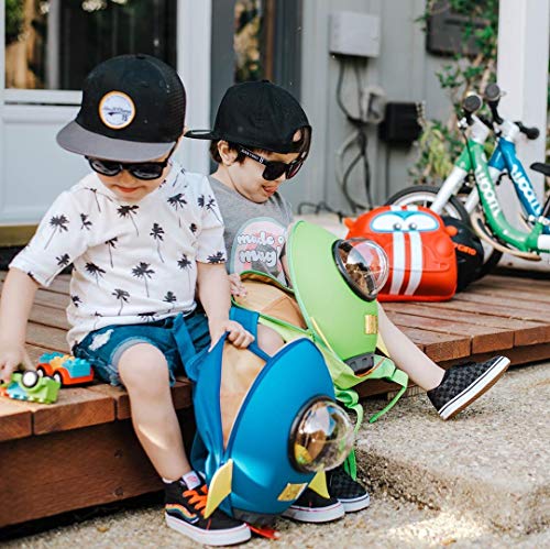 Kiddietotes Car Backpack For Boys And Children – Three Color Options Of Cars Backpack For Toddlers – Perfect For Daycare, Preschool, Kindergarten, And Elementary School #TOP6