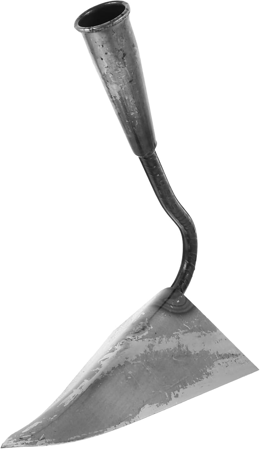 Luxshiny Heavy Duty Stainless Steel Hand Hoe for Gardening, Large Portable Digging Tool with Thickened Manganese Steel Blade, Suitable for Planting and Soil Loosening Outdoors