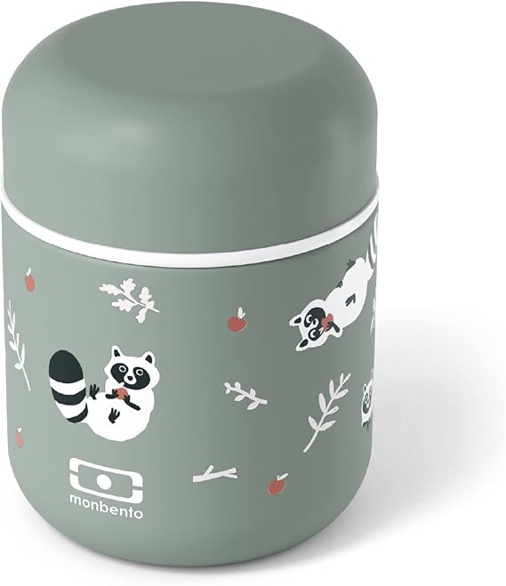 Isolierter Edelstahl-Behälter 530 Ml - Hält Speisen Warm & Getränke Kalt, Inkl. Löffel & Tasche