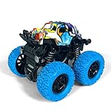 【Keine Batterien Erforderlich】Trägheitsspielzeugautos. Ihre Kinder reiben das Auto einfach auf dem Boden, diese Spielzeugautos können sich schnell vorwärts oder rückwärts bewegen.