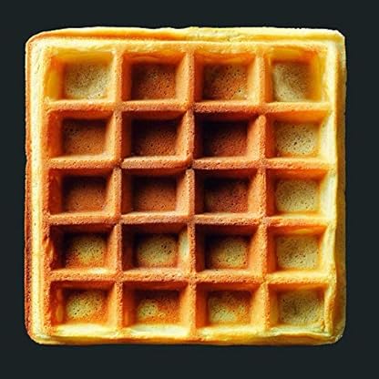 Krups Waffeleisen FDK251, Doppelwaffeleisen, 2 Belgische Waffeln gleichzeitig, Antihaftbeschichtete Platten, für rechteckige, sicher dank isoliertem Griff, 850W, 6x12x12cm, Schwarz – Bild 6