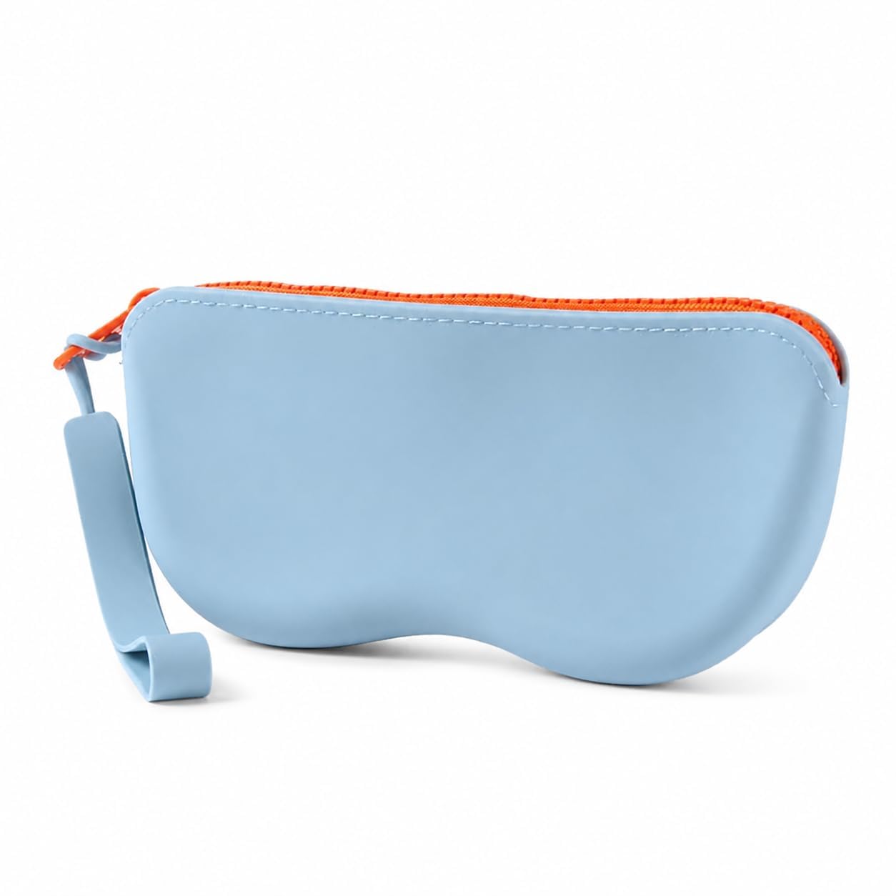 Cute Silicone Sunglass Case with Zipper & Wrist Strap Soft Protective Glasses Holder for Women Men & Kids Waterproof Eyeglass Pouch with Cleaning Cloth Travel & Everyday Use-image-12