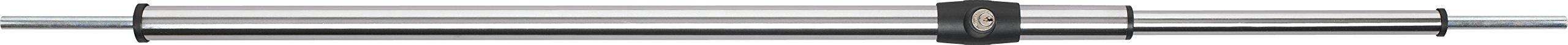 Abus Fenstersicherung Tele-Z 180 Chrom AL0145 gleichschließend, 31786, 1 Stück