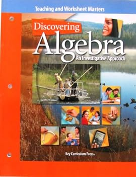 Paperback Discovering Algebra an Investigative Approach Teaching and Worksheet Masters Book