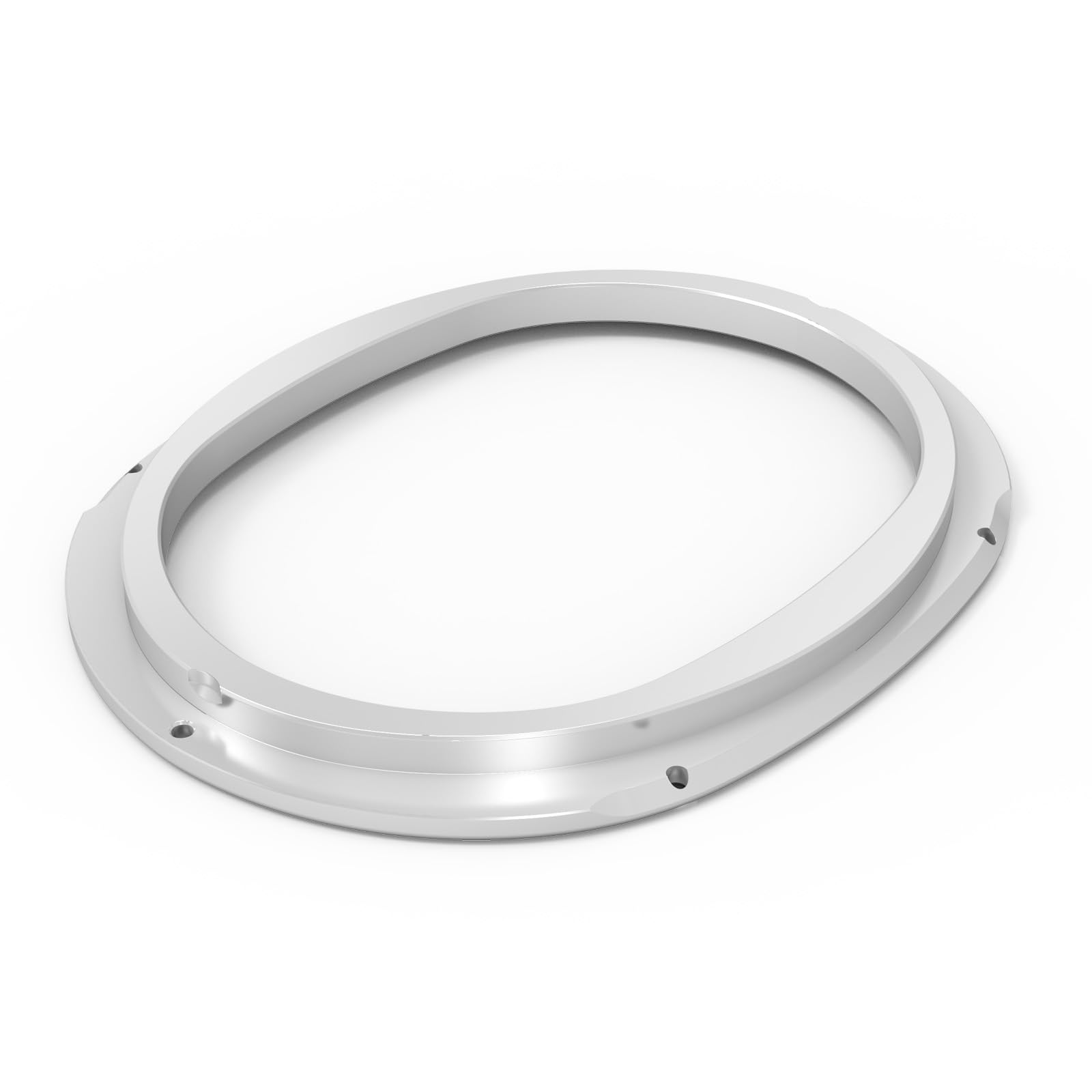 Bevinsee Manual Shifter Interior Shift Boot Surround Bezel Trim Decoration Trim Compatible with Ford Mustang GT V6 1994-2004 Aluminum Silver Transmission Accessories