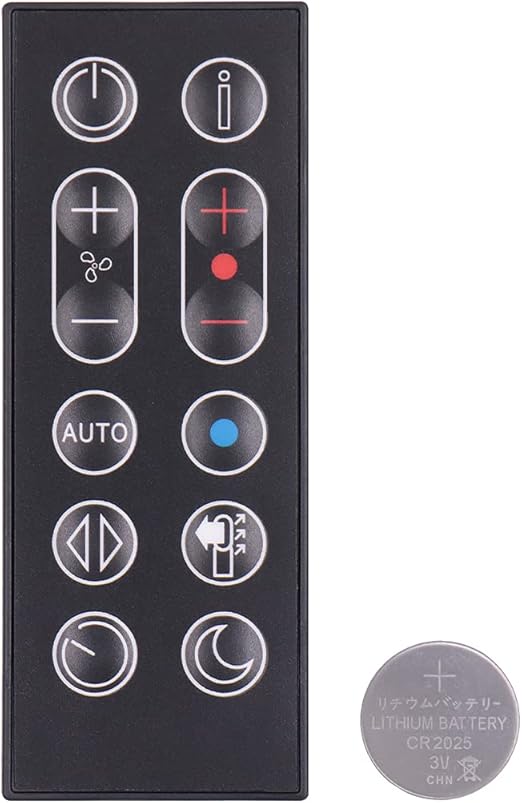 Remote Control for Dyson HP04 Pure Hot + Cool Purifying Heater Fan
