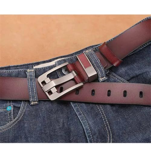 Mens Pin Buckle Cow Genuine Leather Belt Vintage Jeans Leather Belts 100 110 120 130 140 150Cm Belts4
