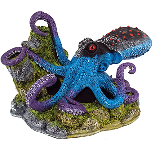 Enfeite Para Aquário- Polvo Gigante