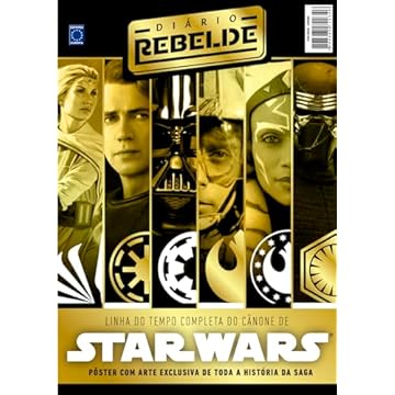 Capa do livro Pôster Diário Rebelde - Star Wars: Linha do Tempo Cânone