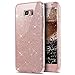 Produktbild Homikon 360 Grad TPU Silikon Hülle Bling Glänzend Glitzer Strass Schutzhülle KomplettDurchsichtige Handyhülle Fullbody Vorne Hinten Rundum Etui Kompatibel mit Samsung Galaxy A3 2015 - Rosa