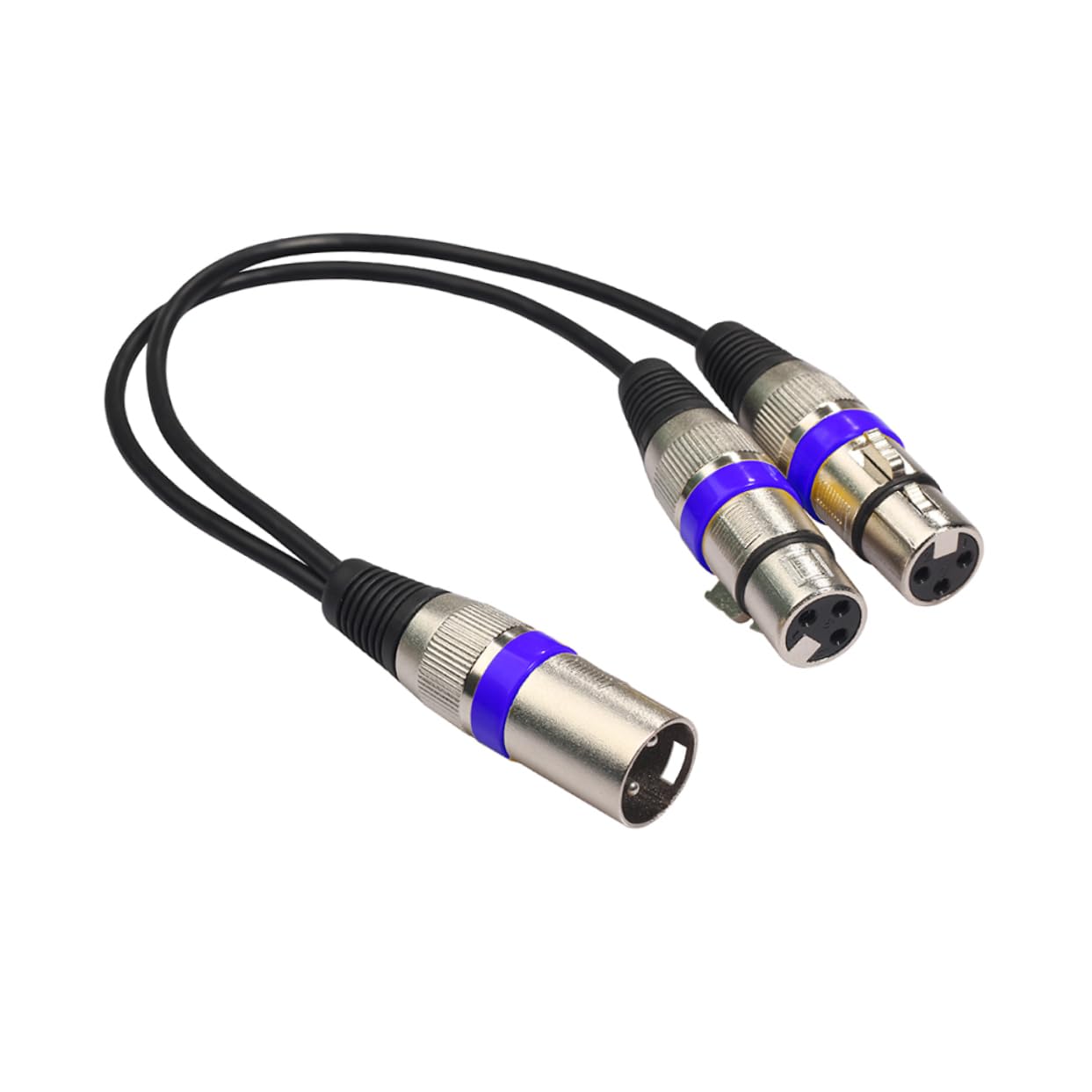 Xlr Stecker 2055mff-03 Mikrofonkabel Zwei Xlr Buchsen Y-splitter