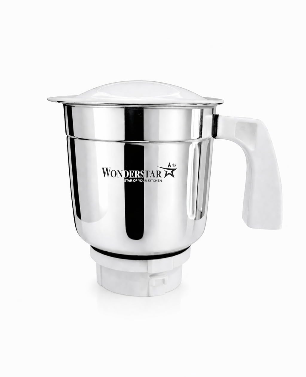 WONDER STAR Mixer Grinder Jar 1000ML | Stainless Steel Jar | Compatible ONLY with Preethi Peppy Mixer Grinder Models | 4 Teeth Coupler | Heavy Duty-image-32