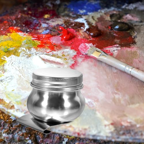 Vasos de Paleta para Pintura al Aire Libre Contenedor Portátil Óleo 6