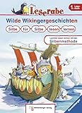 Wilde Wikingergeschichten. Silbe für Silbe lesen lernen (Leserabe mit Mildenberger Silbenmethode)