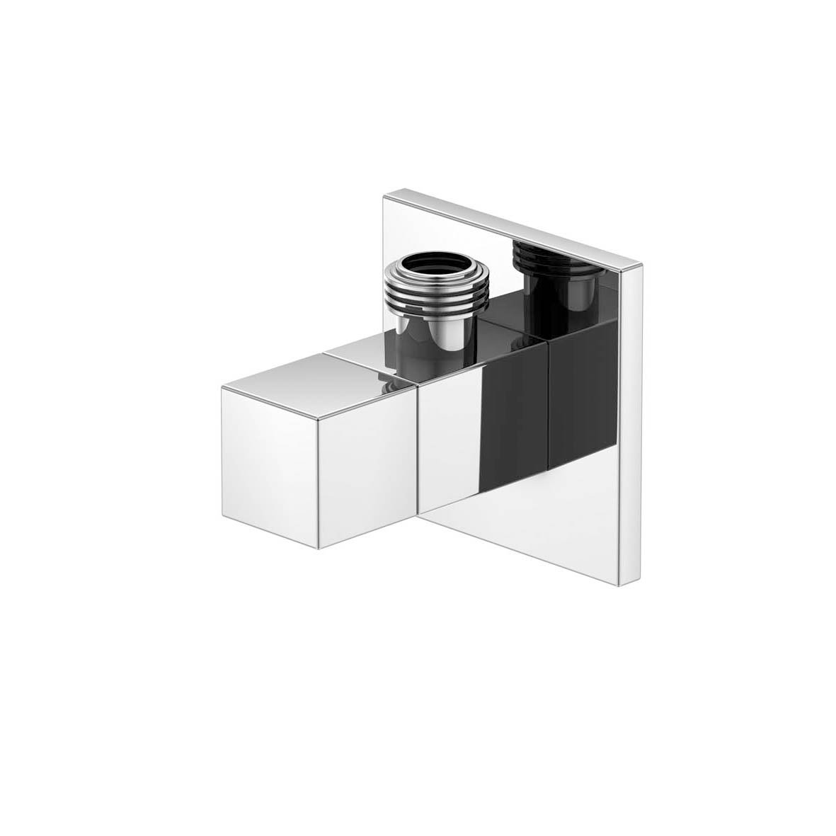 Steinberg 120 1640 1/2" Wandanschluss mit integriertem Schmutzfilter für Küche und Bad Eckventil, Chrom