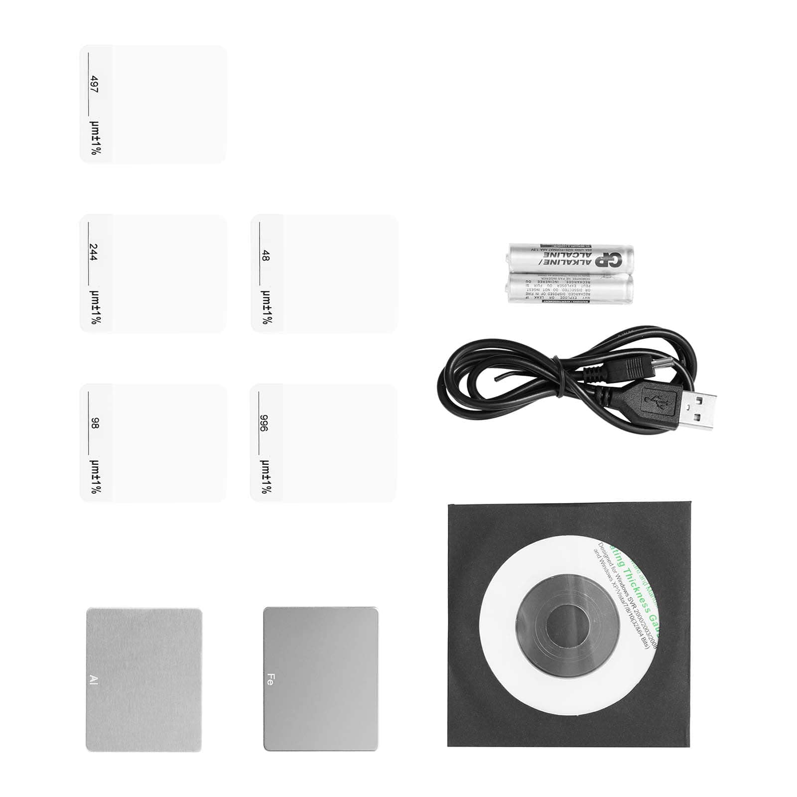 Steinberg Systems Spessimetro Digitale Per vernici Misuratore Vernice Auto Professionale SBS-CT-2000 (0-2000 µm)