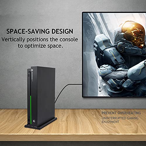 Fastsnail PJ21-MS-1-1 Vertical Cooling Stand Compatible With Xbox One X thumb #4