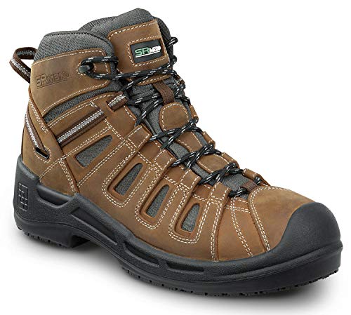 SR Max Concord, Men's, Brown, Hiker Style, Comp Toe, EH, Waterproof, Slip Resistant Work Boot