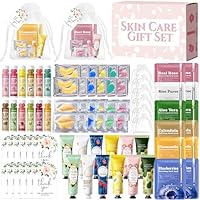 84 Piezas Set Regalo Mujer Skincare, Set Cuidado Facial Mujer,