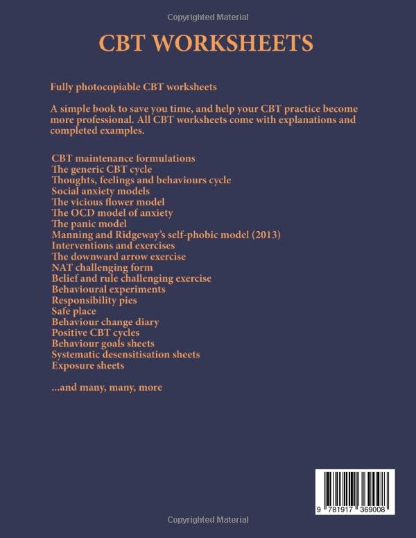 Image of CBT Worksheets