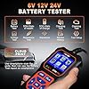 BT60 Pro Acclope Car Battery Tester with Cloud Printing 100-3000 CCA 6V 12V 24V AGM Lithium Gel Battery Checker Automotive Alternator Digital Analyzer Charging Cranking System Vehicles Truck Home-use #4