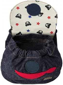 Amazon.co.jp: [ミキハウス] ダブルビー くま デニム ベビーリュック