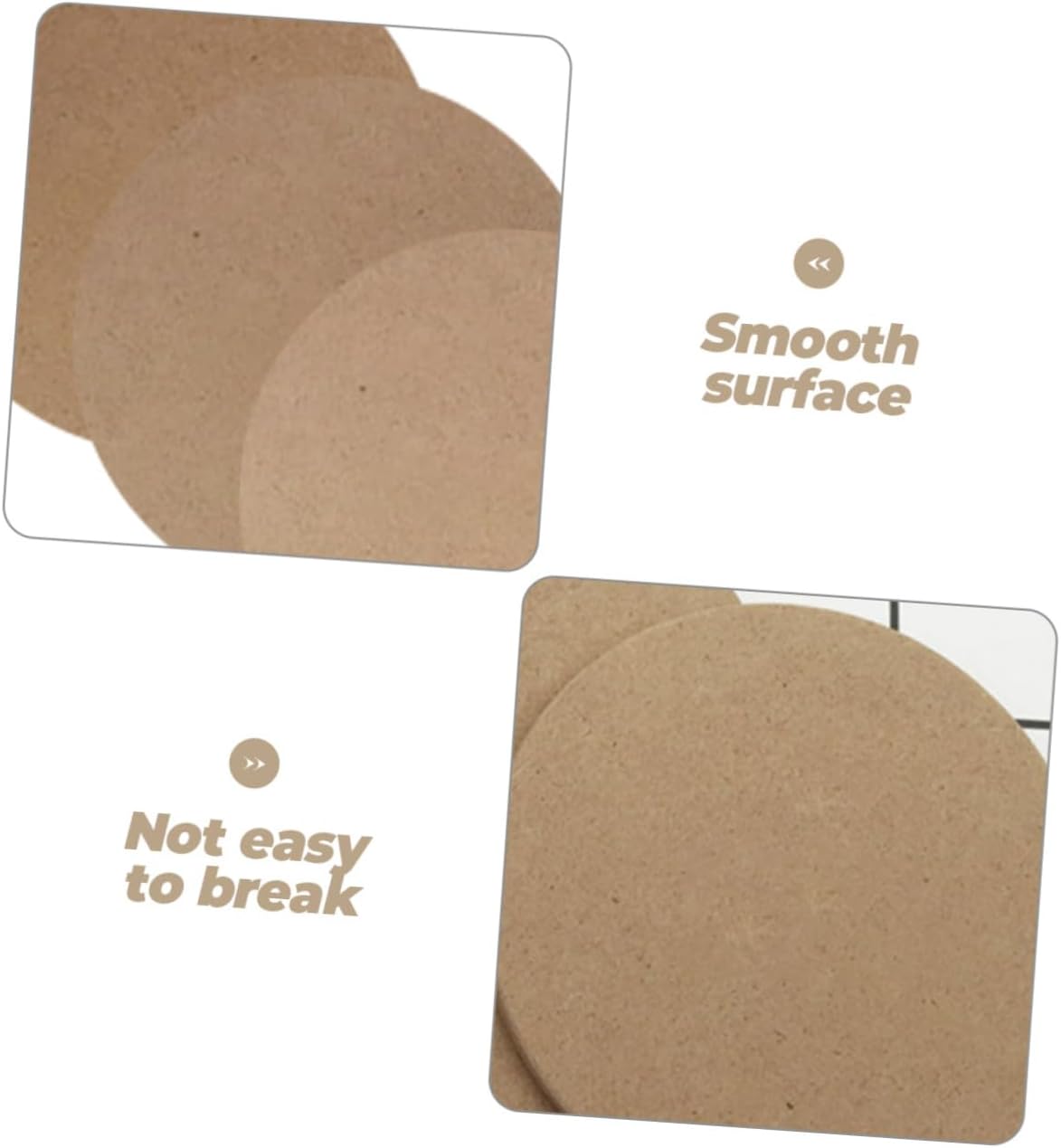 10pcs Clay Board for Pottery and Crafts Lightweight Versatile Crafting Tool for Air Dry Clay Painting and Sculpting