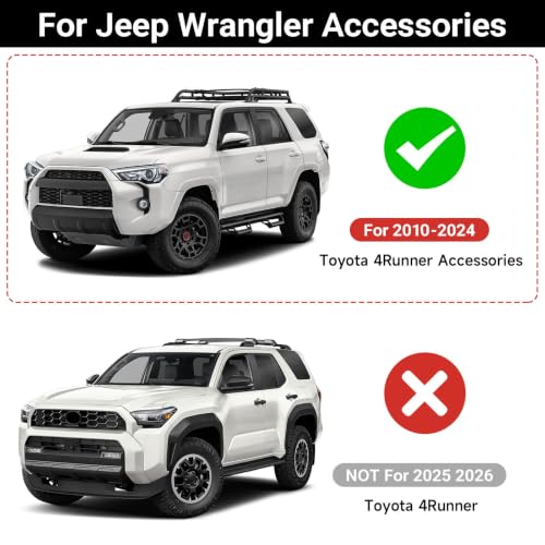 Image of Center Console Hanging Storage for 2010-2024 Toyota 4Runner Accessories Console Armrest Organizer Tray Armrest Storage Bag ABS