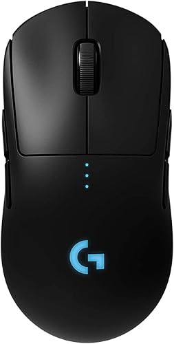 logitech G Pro Mouse inalámbrico para juegos con rendimiento de grado de eSports renovado