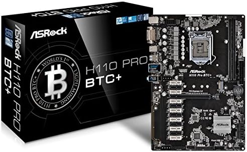 ASRock H110 PRO BTC + Motherboard for Desktop