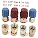 GLEAVI 12 Pcs Set to R134a Car Adapter Kit Low Side High Side Fitting Quick Disconnect Car Adapters Random Color