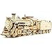 GGXX Rompecabezas De Madera 3D, Kit De Modelo De Rompecabezas De Madera De Tren Locomotor, El Mejor Kit De Bricolaje para Ensamblar Tren De Juguete De Madera Modelo