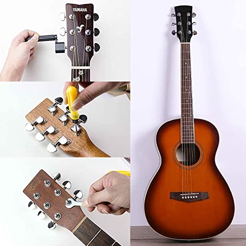 KSHQU 6pcs Guitare Accordeurs Clés Chevilles Mécaniques Mécanique Tuners pour Acoustique Touches De RéGlage 3L3R… - Les Beatles, Paul McCartney, John Lennon, RIngo Starr, George Harrison KSHQU 6pcs Guitare Accordeurs Clés Chevilles Mécaniques Mécanique Tuners pour Acoustique Touches De RéGlage 3L3R… – Image 7