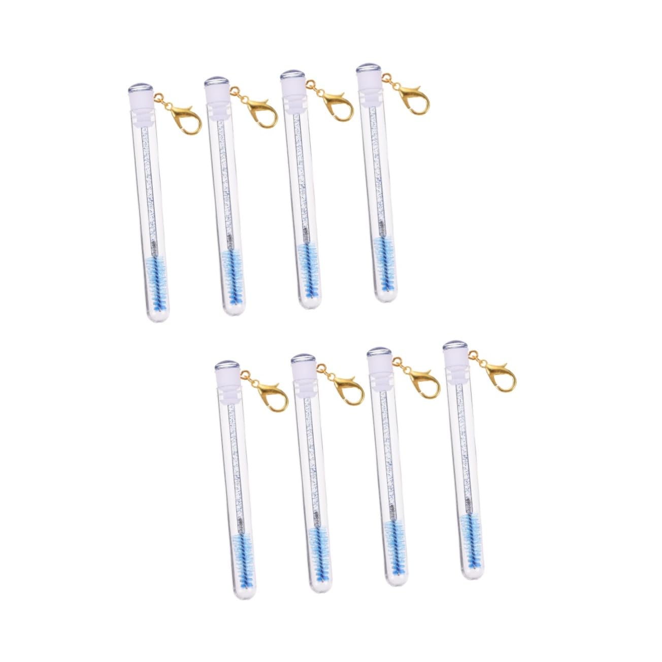 HAPINARY 2sets Luxury Eyelash Applicator Brush Beauty Eyelash Makeup Tool for Beginners 4pcs*2