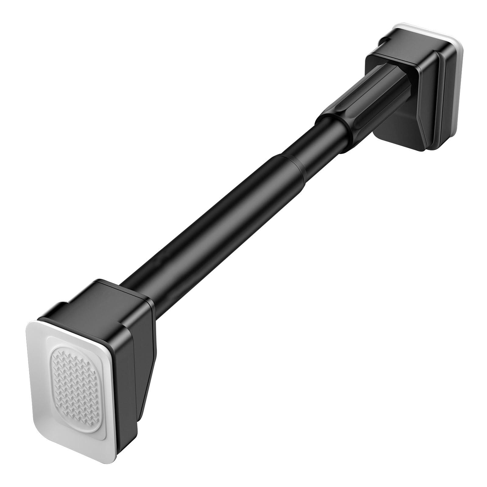 Barre extensible sans perçage pour installer un rideau de douche sans abîmer le carrelage
