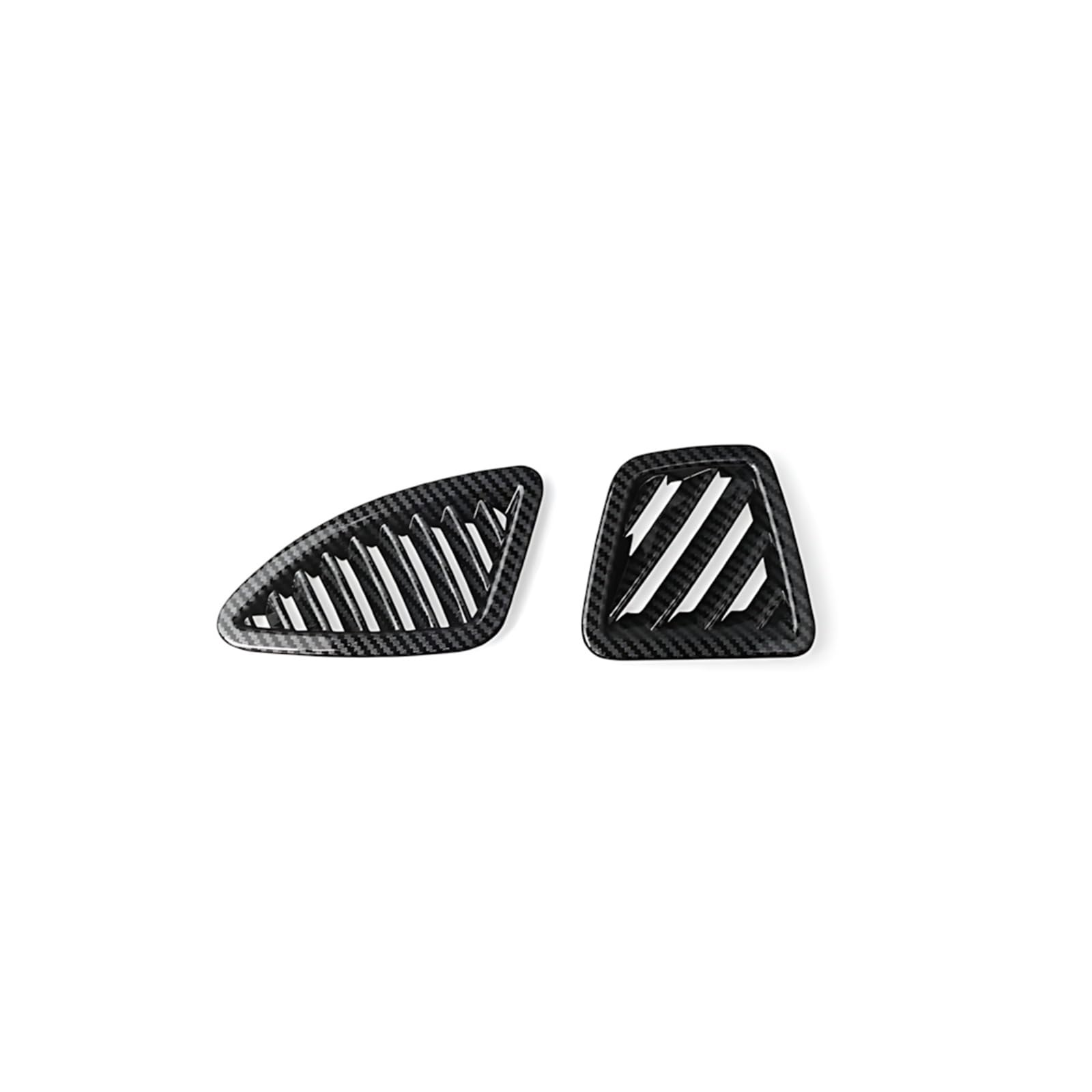 Sanehou Carbon Fiber Black Dashboard Air Vent Frame Compatible With Kia For Sportage Nq5 2023-2025 Lhd Rhd Car Dashboard Upper Air Vent Trim Frame Air Outlet Decorative Cover Sticker