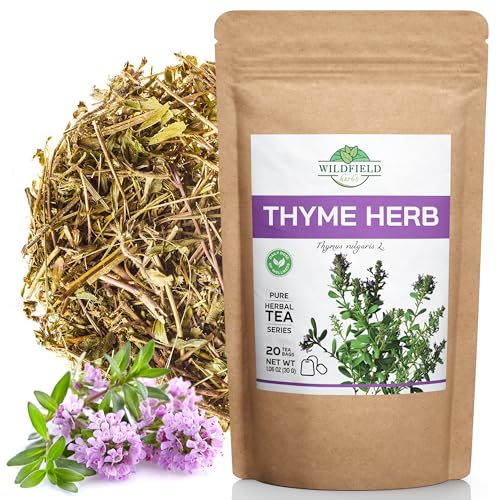 Image of 1.8 oz Thyme Tea Thyme Leaves Tyme Herb Tea (Thymi Serpiylli Herba) Thymus Serpyllum Herb