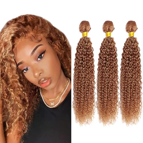 Color 27 Human Hair Honey Blonde Bundles P27/30...