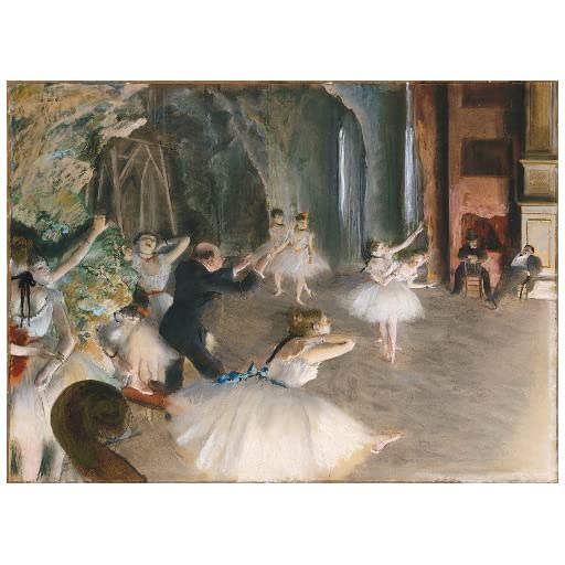 Edgar Degas ensayo ONSTAGE imán de nevera