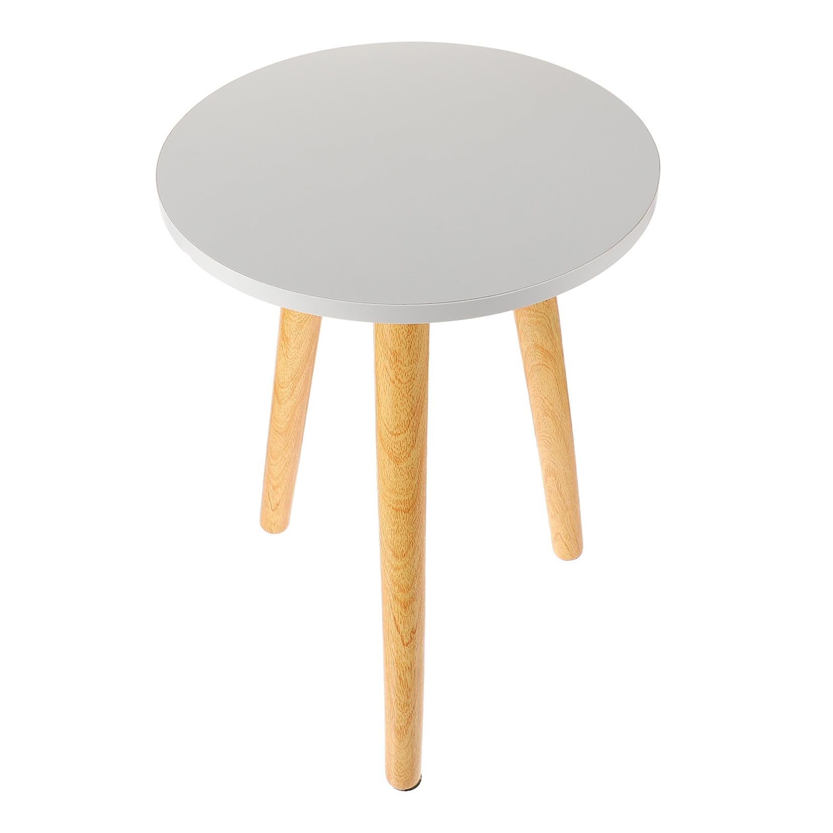 Table basse ronde meuble de salon bois scandinave contemporain
