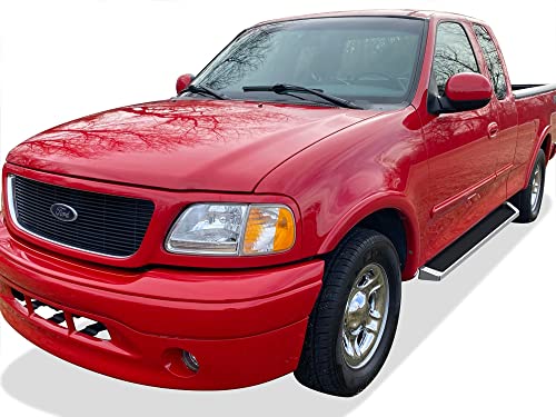 Estribos APS Running Boards para Ford F150 F250LD 1997-2003 miniatura 6