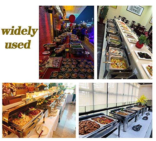 Elektrische Chafing Dish für Partys, Speisenwärmer für Partys und Buffets, Roll-Top Buffet Server und Wärmer für… – Bild 3