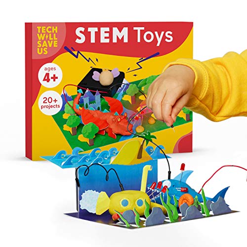 Tech Will Save Us Electro Dough Story Kit | Educational Electronic Science Technology STEM Toy, Gift for Boys, Girls, Kids Ages 4 and up