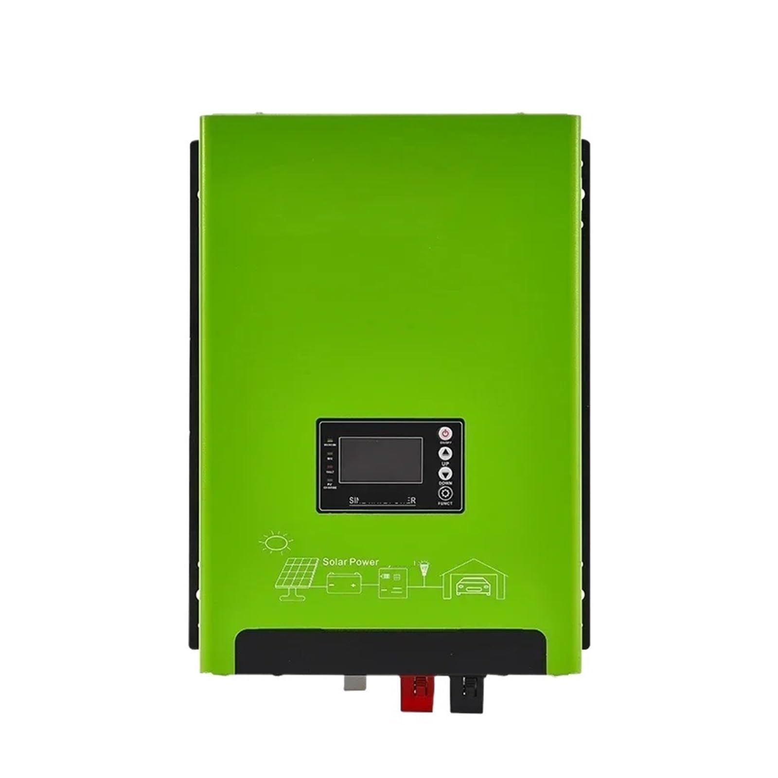 Régulateur de Charge Solaire Chargeur Solaire Hybride d'inverseur monophasé 24V 48V de 3KW 5KW for la Maison(3kw)