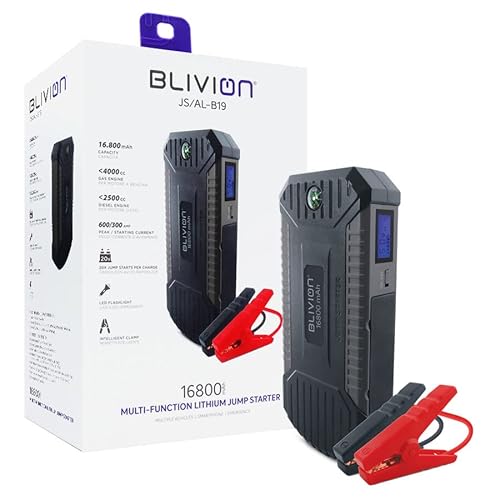 BLIVION Avviatore Emergenza per Auto 16800mAh